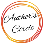 Author's Circle icon with the text "Author's Circle" in black calligraphy inside a swirly circle in red, orange, and yellow.